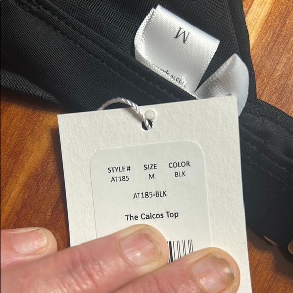 Andie Black Bikini Top - Picture 3 of 3